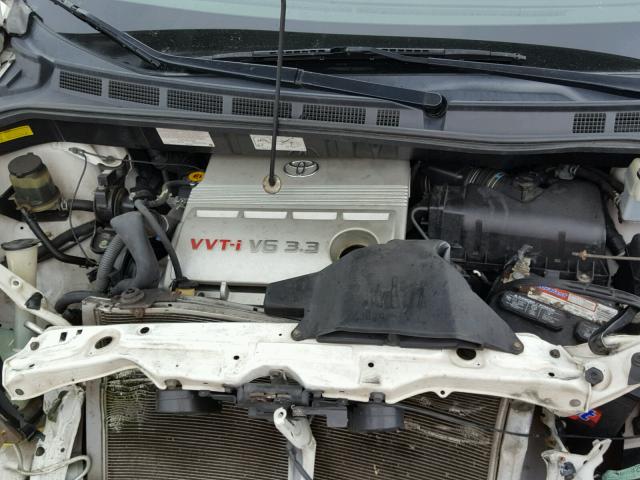 5TDZA23C14S180551 - 2004 TOYOTA SIENNA CE WHITE photo 7