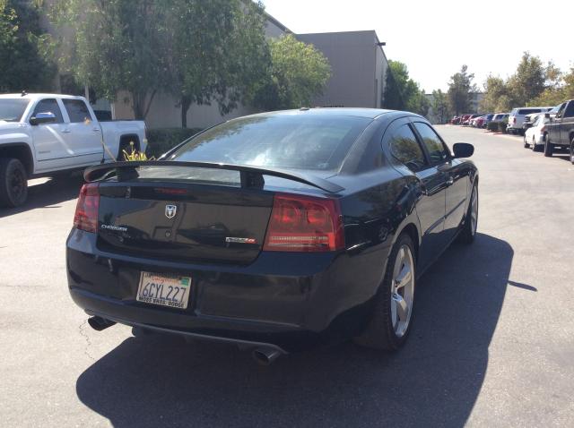 2B3LA73W67H667293 - 2007 DODGE CHARGER SR BLACK photo 4