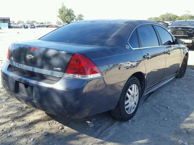 2G1WB57K091256870 - 2009 CHEVROLET IMPALA LS GRAY photo 4