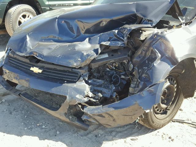 2G1WB57K091256870 - 2009 CHEVROLET IMPALA LS GRAY photo 9