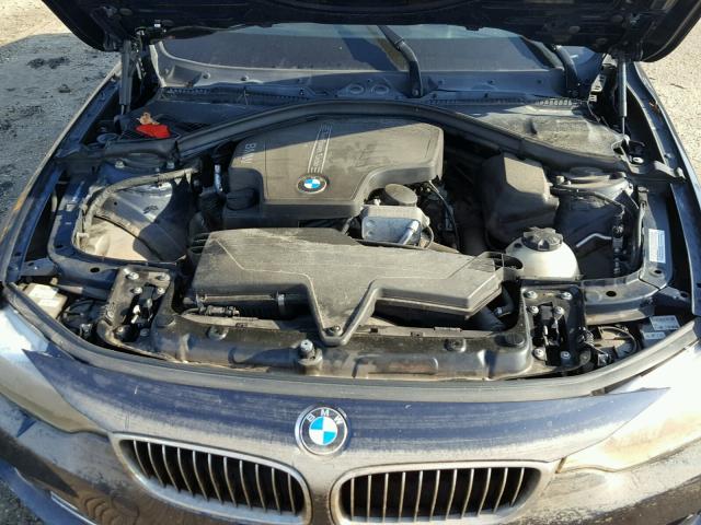 WBA3N9C53EF720694 - 2014 BMW 428 XI BLUE photo 7