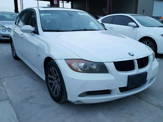 WBAVA33557PG52139 - 2007 BMW 328 I WHITE photo 1