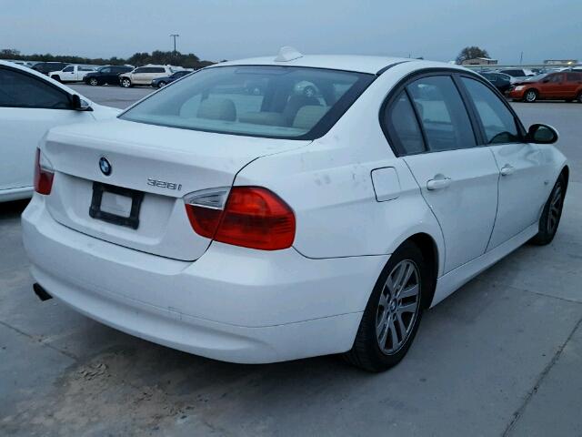 WBAVA33557PG52139 - 2007 BMW 328 I WHITE photo 4