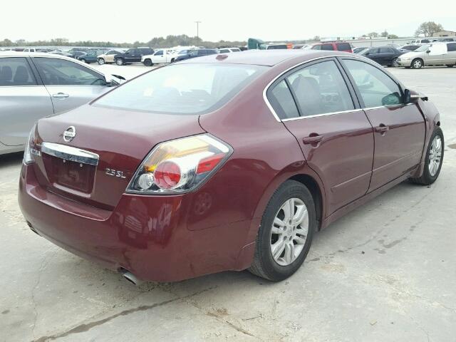 1N4AL2AP4BN458459 - 2011 NISSAN ALTIMA BAS BURGUNDY photo 4