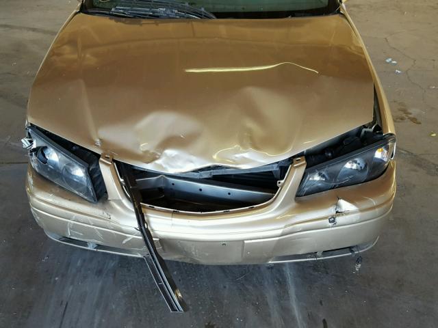 2G1WH52K859307789 - 2005 CHEVROLET IMPALA LS TAN photo 7