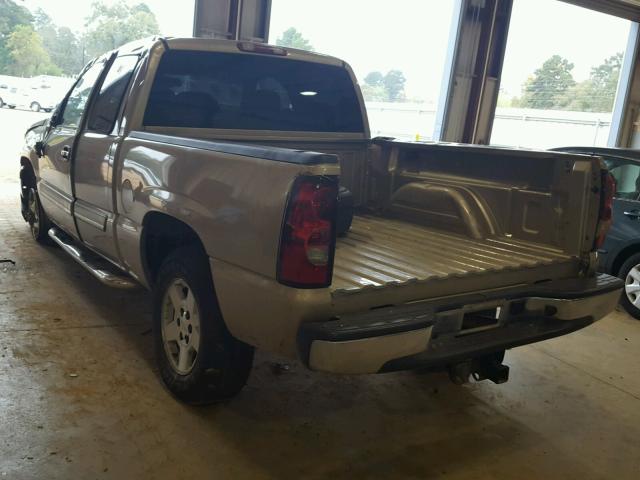 1GCEC19T76Z223303 - 2006 CHEVROLET SILVERADO TAN photo 3