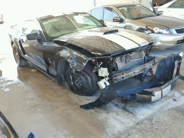 1ZVHT82H475266207 - 2007 FORD MUSTANG GT BLACK photo 1