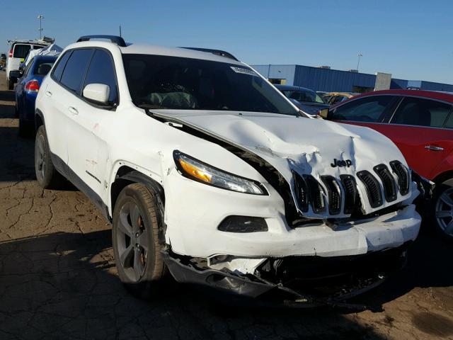 1C4PJMCS9GW139616 - 2016 JEEP CHEROKEE L WHITE photo 1