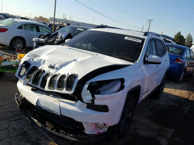 1C4PJMCS9GW139616 - 2016 JEEP CHEROKEE L WHITE photo 2