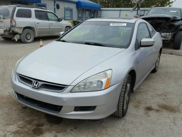 1HGCM81656A007470 - 2006 HONDA ACCORD EX SILVER photo 2