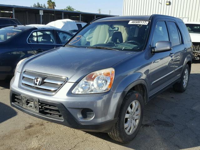 JHLRD78965C014601 - 2005 HONDA CR-V SE CHARCOAL photo 2