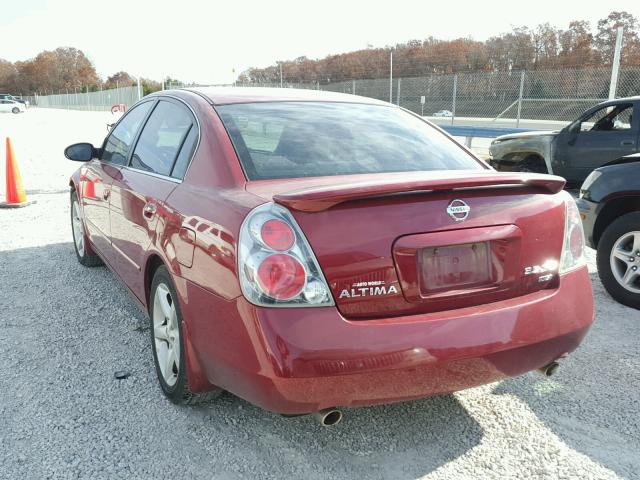 1N4BL11D36C211889 - 2006 NISSAN ALTIMA RED photo 3