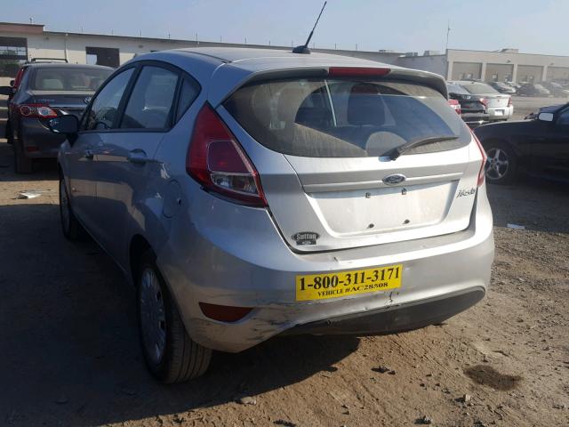 3FADP4TJ5GM133925 - 2016 FORD FIESTA S SILVER photo 3