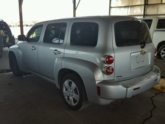 3GNCA13B29S584086 - 2009 CHEVROLET HHR LS SILVER photo 3