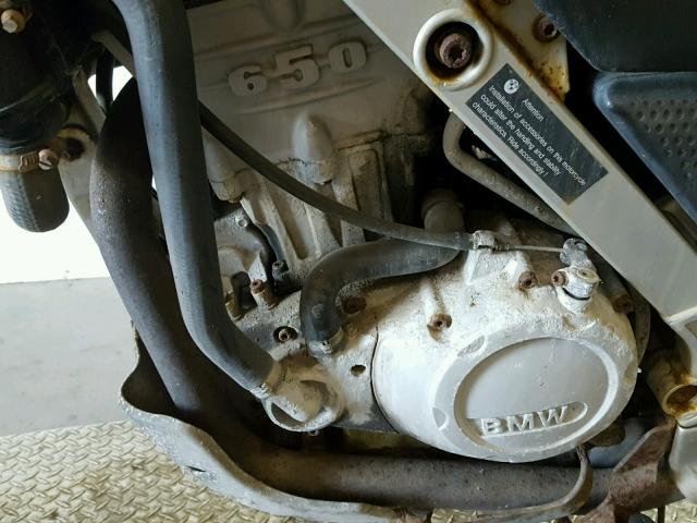 WB10183A81ZF70700 - 2001 BMW F650 DAKAR BLUE photo 7