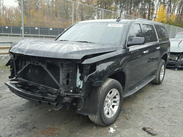 1GNSKHKC2GR139732 - 2016 CHEVROLET SUBURBAN K BLACK photo 2