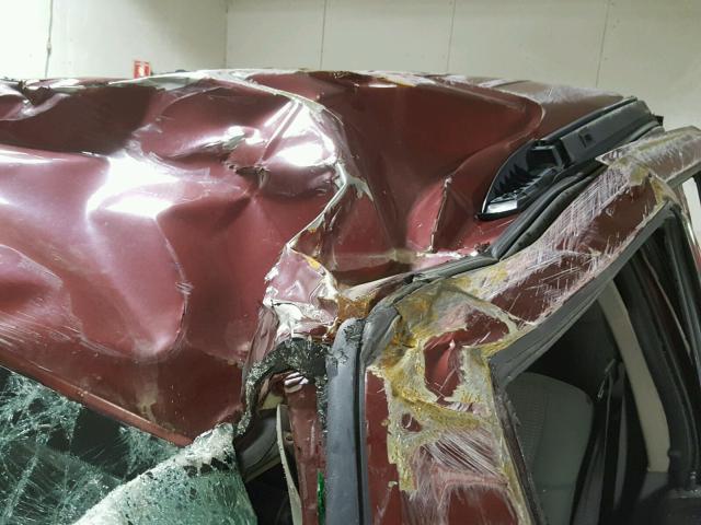 1J8HG48K77C676152 - 2007 JEEP COMMANDER RED photo 9