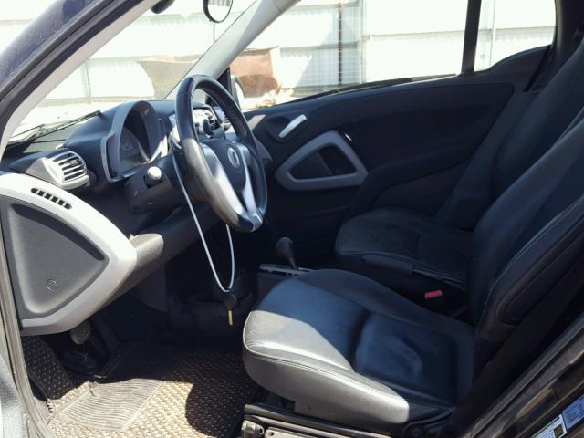 WMEEK31X58K103591 - 2008 SMART FORTWO PAS 蓝色 照片 5