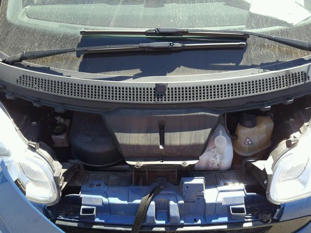 WMEEK31X58K103591 - 2008 SMART FORTWO PAS 蓝色 照片 7