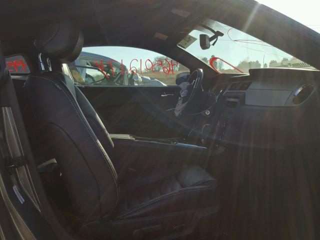 1ZVBP8AM5E5333144 - 2014 FORD MUSTANG SILVER photo 5