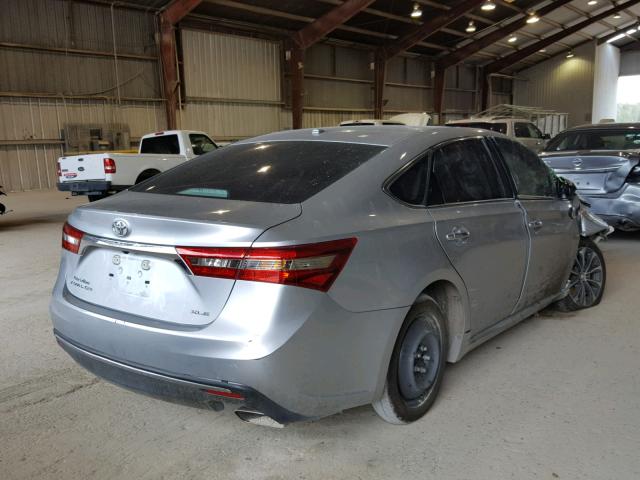 4T1BK1EB6GU221958 - 2016 TOYOTA AVALON XLE SILVER photo 4