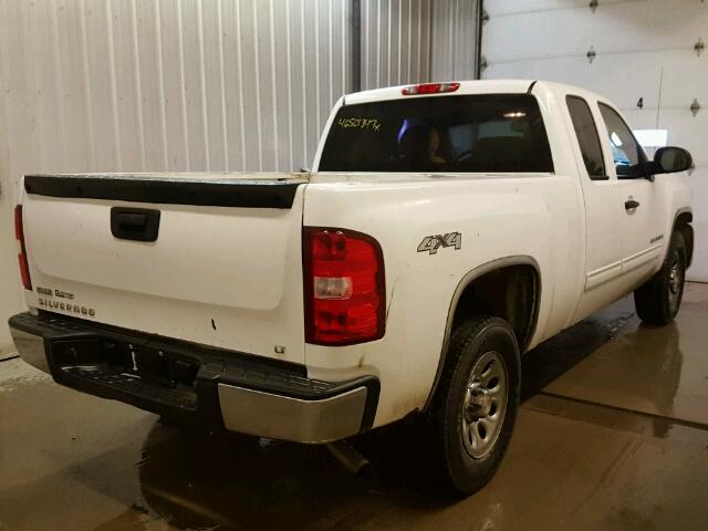 1GCEK29C79Z175816 - 2009 CHEVROLET SILVERADO WHITE photo 4