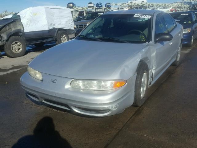 1G3NL52F44C213923 - 2004 OLDSMOBILE ALERO GL SILVER photo 2