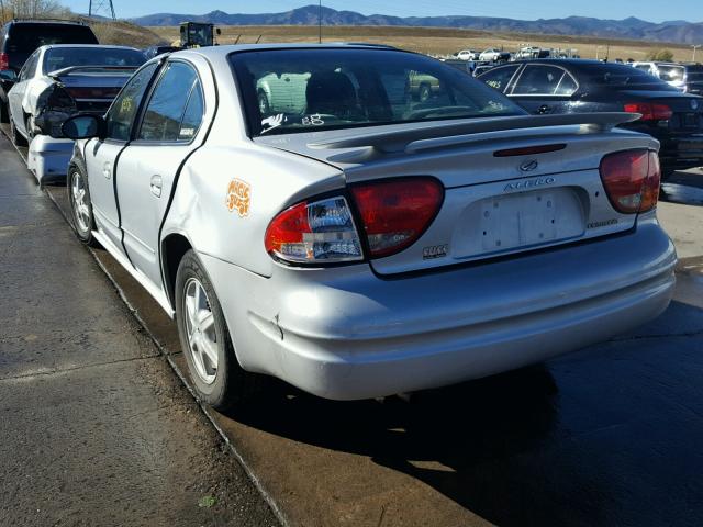 1G3NL52F44C213923 - 2004 OLDSMOBILE ALERO GL SILVER photo 3