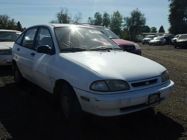 KNJLT06H4R6104032 - 1994 FORD ASPIRE WHITE photo 1