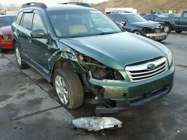 4S4BRBCC7A3338197 - 2010 SUBARU OUTBACK 2. GREEN photo 1