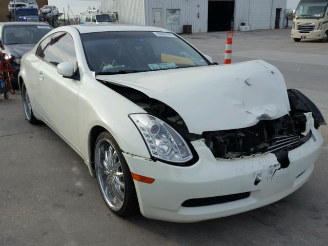 JNKCV54E04M811831 - 2004 INFINITI G35 WHITE photo 1