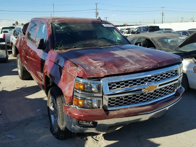 3GCPCREC5FG463835 - 2015 CHEVROLET SILVERADO RED photo 1