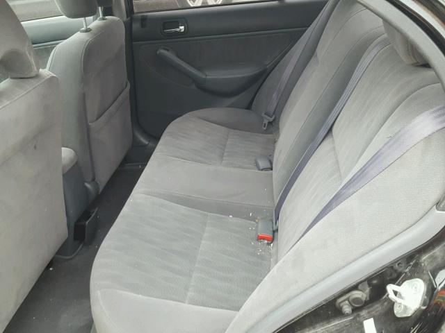 2HGES25855H576889 - 2005 HONDA CIVIC EX შავი ფოტო 6