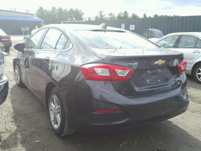 1G1BE5SM7G7249266 - 2016 CHEVROLET CRUZE LT CHARCOAL photo 3