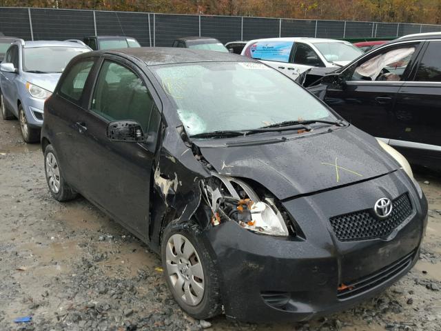 JTDJT923285170527 - 2008 TOYOTA YARIS BLACK photo 1