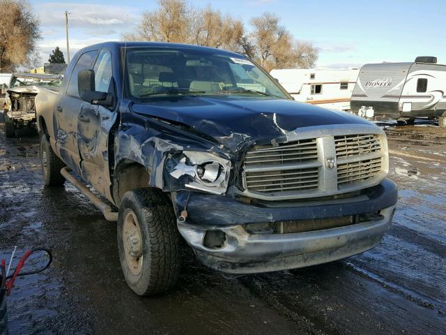 3D7KS29A28G196921 - 2008 DODGE RAM 2500 BLUE photo 1