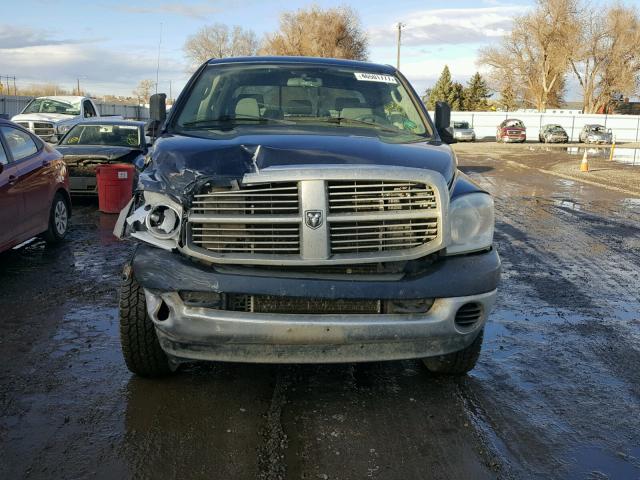 3D7KS29A28G196921 - 2008 DODGE RAM 2500 BLUE photo 9