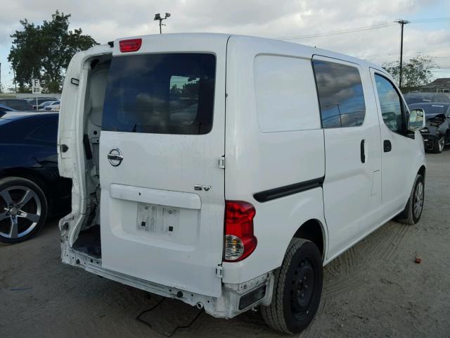 3N6CM0KN8FK728514 - 2015 NISSAN NV200 2.5S WHITE photo 4