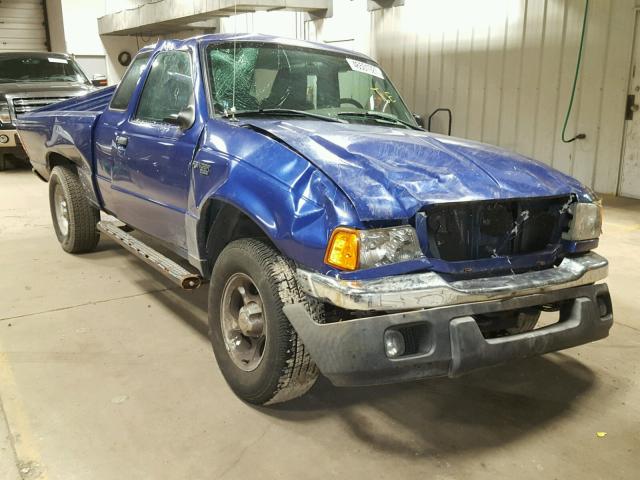 1FTYR15E55PA21699 - 2005 FORD RANGER SUP BLUE photo 1