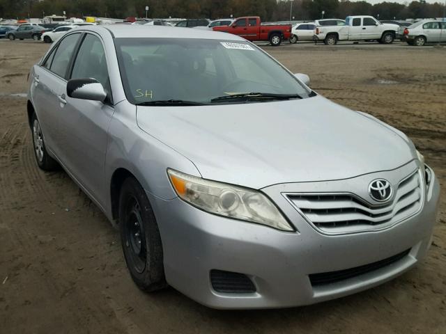 4T1BF3EK6AU109653 - 2010 TOYOTA CAMRY BASE SILVER photo 1