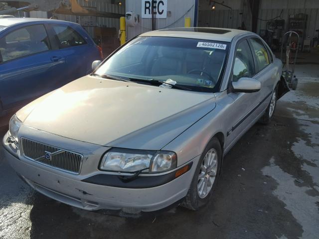 YV1TS90D2X1055370 - 1999 VOLVO S80 T6 TUR SILVER photo 2