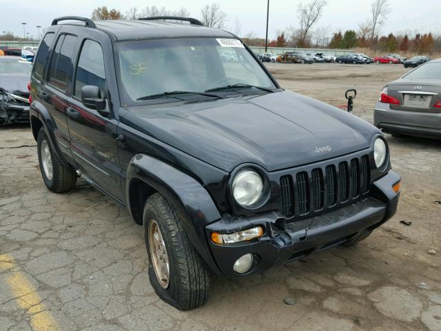 1J4GL58K52W111100 - 2002 JEEP LIBERTY BLACK photo 1