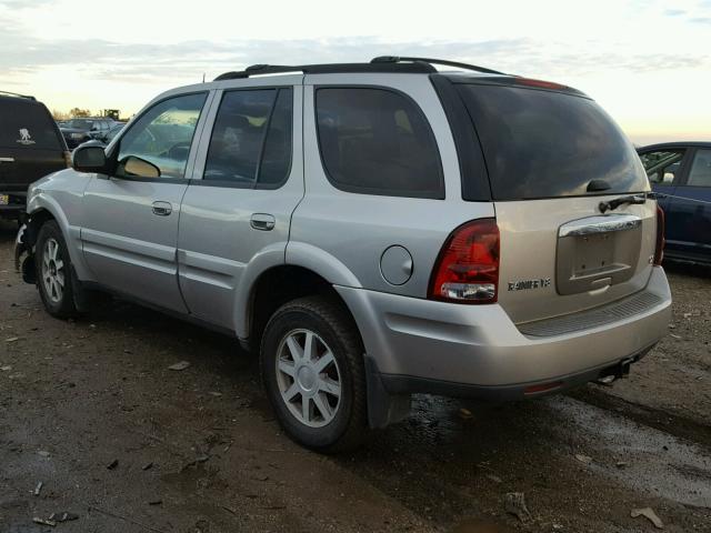 5GAET13P642205121 - 2004 BUICK RAINIER CX SILVER photo 3