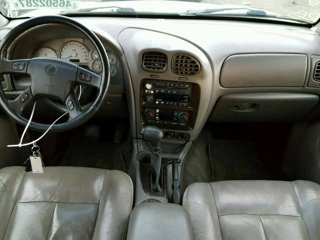 5GAET13P642205121 - 2004 BUICK RAINIER CX SILVER photo 9