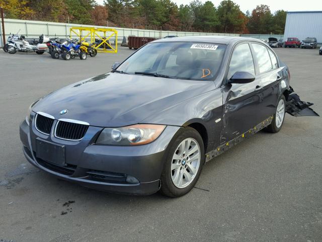 WBAVB13586PT01853 - 2006 BMW 325 I BLACK photo 2