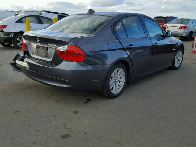 WBAVB13586PT01853 - 2006 BMW 325 I BLACK photo 4