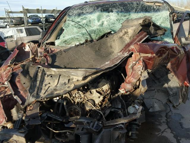 1FTPW14596KA91243 - 2006 FORD F150 SUPER MAROON photo 7