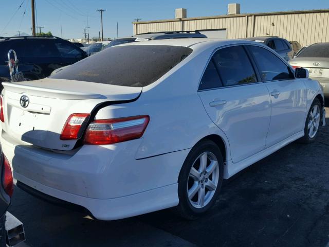 4T1BK46K97U533417 - 2007 TOYOTA CAMRY NEW WHITE photo 4