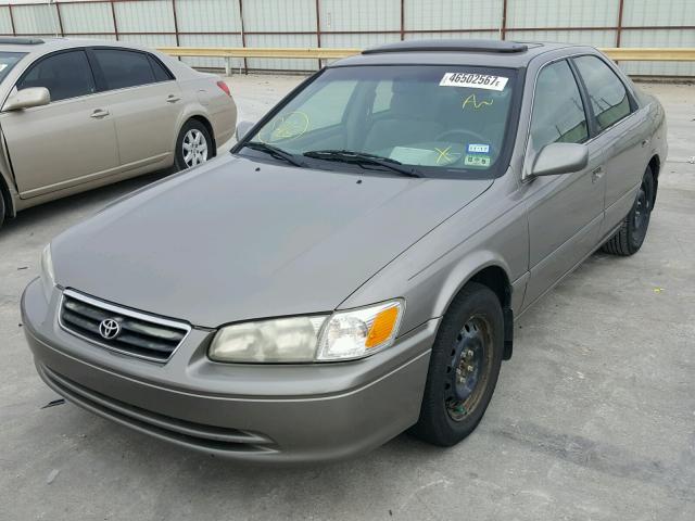 4T1BG22K21U017919 - 2001 TOYOTA CAMRY CE GRAY photo 2