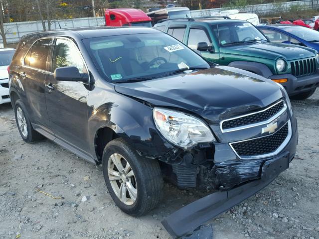 2CNFLCEC2B6268432 - 2011 CHEVROLET EQUINOX LS BLACK photo 1